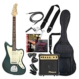Photogenic エレキギター 初心者入門 エントリーセット JMタイプ メタリックダークティール JM-220/MDT [ソフトケース/シールド/アンプ/チューナー/ストラップ/ピック/ピックケース/弦/ワインダー/教則DVD/調整用レンチ付属]