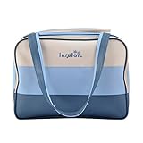 COMVIP 大容量 マザーズバッグ 多機能 ベビー用品収納 外出用 ママ用バッグ 単肩 生産祝い プレゼント ファッション カジュアル ブルー