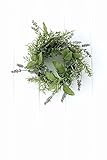 COVENT GARDEN（コベントガーデン） イングリッシュラベンダーリースS 造花 人工観葉植物 VU-05 【まとめ買い×2セット】