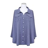 授乳ケープ 襟付きブラウス風 360度安心 ポンチョ型 新商品 襟付き ブラウスの様な 初めての授乳 授乳服 出産祝い 現役ママ大絶賛 普段着 (グレー)