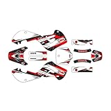 RM65 01+ FMF Exhuast レッドグラフィックキット シュラウドデカール RM 65 デカールステッカー