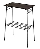 万能 テーブル 長方形 ( ブラック / ブラウン ) G-4584BK