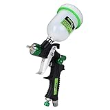 Powryte Elite 4.2 Oz複合ミニHVLP重力フィードエアスプレーガンノズル – 0.8 MM