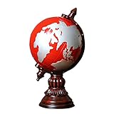Bininbox Tellurion Globeモデルコインポット銀行保存お金ボックス樹脂ギフト