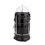 Homto Portable 3-in-1 LED Lantern Lights + Flashlight Torch +RGB Rotating Magic Effect Ball Stage Li