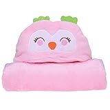 Domybestベビーバスタオル ベビー 空調ブランケット 体拭き 子供 赤ちゃん サンゴベルベット 猫柄 パンダ柄 ベア柄 柔らかく カラフル かわいい 強力な吸水