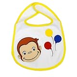 キュリアスジョージ(おさるのジョージ) グッズ スタイ エプロン よだれかけ ひとまねこざる 絵本 サル pzk-7430 ふうせん