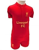 Liverpool F.C. リバプール F.C. シャツ ショーツ セット GD / セットアップ パジャマ (3-6ヶ月(68cm))