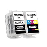 キャノン用 BC-360 BC-361 ブラック＋カラーセット プリンター 互換インク 詰め替えインク BC360 BC361 BC-360XL BC-361XL CANON 対応プリンター PIXUS TS5430 PIXUS TS5330 プリンターインク BC360BK BC361CL BC-360BK BC-361CL