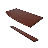 天然木 お子様ラック用 連結デスク ブラウン