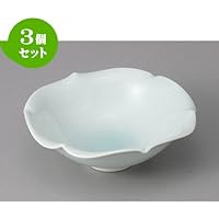 3個セット 中鉢 有田焼青磁小鉢 [16 x 5.5cm 325cc] 【料亭 旅館 和食器 飲食店 業務用 器 食器】