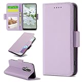 らくらくスマートフォン F-53E ケース手帳型 F-53E ケース くらくスマートフォンF53E カバー f53e 手帳型ケース RAKURAKU F-53E case ケース手帳 スマホケース 携帯ケース 肌触り良いレザー RFID カード類信号盗難防止 カードケース サイドマグネット カードポケット スタンド機能 カード入れ 耐衝撃 全面保護 財布型 パープルピンク