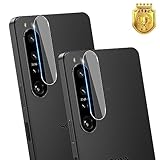 【2枚セット】 対応 Xperia 1 IV カメラフィルム 2枚 【日本製素材旭硝子製 】 表面硬度9H 対応 SO-51C / SOG0