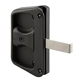 Slide-Co 124250 Sliding Screen Door Latch W/Screws, Black Black by Slide-Co