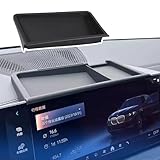 JONKOKO ABSカーセンターコンソールインサートオーガナイザーストレージトレイ BMW X5 G05 X6 G06 X7 G07 2023-2024ナビゲーションスクリーンリアストレージトレイオーガナイザーアクセサリー