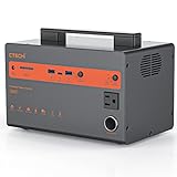 CTECHi ポータブル電源 345.6Wh 大容量 AC(300W 瞬間最大450W)/DC/USB出力 純正弦波 50Hz/60Hz対応