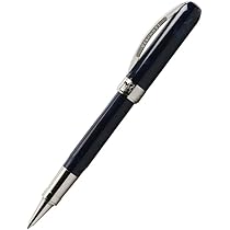 VISCONTI ビスコンティ　ボールペン　ブルー系 ビスコンティ（Visconti）のボールペン、外観＆書き味、バランス