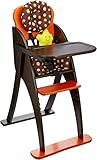 きちんと座れる!  ハイチェア オレンジ