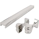 Shower Door Towel Bar & Bracket, 32-in Chrome [並行輸入品]