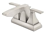 Danze D301036BN Logan Square Two Handle Centerset Lavatory Faucet, Brushed Nickel [並行輸入品]