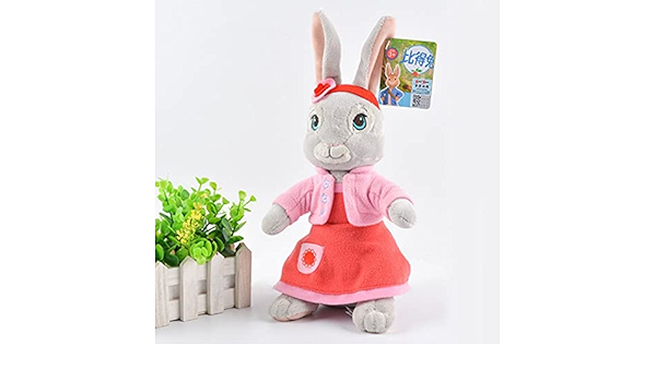 Amazon Co Jp ウサギぬいぐるみピーターリングリリーベン漫画映画動物子供のための高品質なだめる人形ギフト おもちゃ