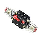Lovoski 　12V　ソーラーシステム　防水　遮断器　回路ブレーカ　過電流防止　全7サイズ（20A、30A、40A、50A、60A、80A、100A）　 - 40Ａ