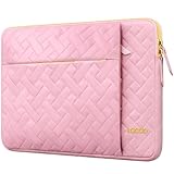 Lacdo 13インチ ラップトップスリーブケース 用 13インチ 新しい MacBook Air M5 A3449 (2026)、M4 A3240 2025, M3 A3113、M2 A2681、M1 A2337 A2179 A1932 | 13" MacBook Neo A18 Pro A3404 (2026) コンピューターバッグ、サクラピンク