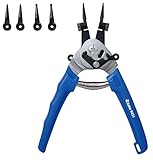 Astro 9421 Multi-Angle Internal/External Snap Ring Pliers [並行輸入品]