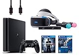 PlayStation VR Start Bundle 5 Items:VR Headset,Move Controller,PlayStation Camera Motion Sensor,Play