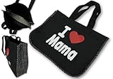 (アイラブパパアンドママ)【I lovePaPa&Mama】 アイラブパパ&ママ ロゴプリント入り サイドチェック ナイロンバッグ(小) その他雑貨