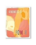 Kindness Children 'sグラフィックアート印刷、保育園装飾、子供の部屋装飾、象テーマ装飾、子どものポスターアート、子供用、サファリ装飾、サファリ保育園、性別Neutral Nurser