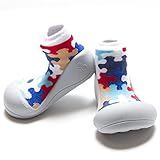 Attipas [ アティパス ] ベビーシューズ [ パズル ] XL(13.5cm) 1.グレー