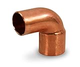 Everflow Supplies CCSN0034 3/4" Nominal Size 90 Degree Short Radius Street Elbow with a Male and a F