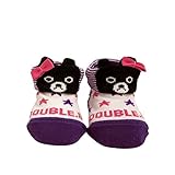 [ミキハウス] MIKIHOUSE 【ダブルＢ】 二つ織り風 ベビーソックス (9cm-13cm) 60-9502-781 ローズ 11-13cm