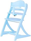 大和屋 すくすくチェア EN ガード付 ベイビーブルーBB 2013 充実した機能が備わったベビーチェア