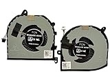 HK-PART ファン 交換用 Dell XPS 15-9570 CPU Gpu冷却ファンセット TK9J1 08YY9
