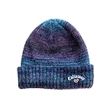 [キャロウェイ] レディース ニットキャップ (内側ボアフリース) / 帽子 ゴルフ / C23291222 1120_ネイビー FR