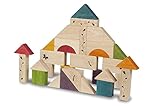 Wonderworld Natural Wooden Block Set [並行輸入品]