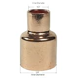 Libra Supply 1 / 2 " x 3 / 8 " 1 / 2 x 3 / 8インチ、1 / 2 x 3 / 8インチ銅圧力カップリングBellレジューサC X C、( 20個パック)銅圧力