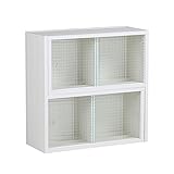 arne キャビネット 完成品 2段 伸縮 R+キャビ 60-2 ホワイトウォッシュ