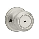 Kwikset 730CN-15BB Cameron Privacy Door Lock Satin Nickel Finish in Brown Box [並行輸入品]