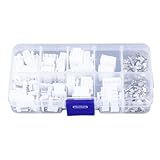 VH型端子 Vhコネクタ 2P-4P VH3.96 コネクタキット 120 個 3.96mmハウジングプラグストレートピン ソケットネジ端子ブロックコネクタキット DIY プロジェクトピン圧着ピンキット