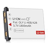 Li-ion Celeb CASIO対応 OLYMPUS 互換対応機種カメラ NP-80 交換バッテリー LI-40B、LI-42B【3.7V 1800mAh】 カメラ互換 バッテリー