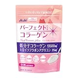 【 アサヒ 】パーフェクトアスタコラーゲン パウダー イソフラボンプラス 228g 粉末 低分子コラーゲン 大豆イソフラボンアグリコン