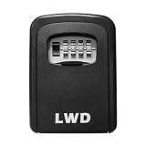 LWD組み合わせキーストレージロックボックス、4桁組み合わせロックボックス、壁マウントロックボックス、Set Your Own組み合わせ、Great elderly両親のための子スペア家キー