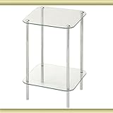 サイドテーブルラック (正方形２段)