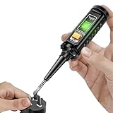 電圧テスターペン、電気テスターペン,スマート誘導電圧テストペン、非接触電圧テストペン、音とフラッシュのLEDアラーム、断線点ファインダー、懐中電灯付き電気テスター、ブザーアラーム非接触電圧テスター24-250V AC インテリジェント誘導回路テスター非接触 - 可聴および点滅する LED アラーム、電気技師用ツール、配線ブレーカー ファインダー