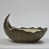 信楽焼 金ソバくらま風 盆栽・山野草鉢 5号鉢 幅16cm×奥行き12cm×高さ5cm