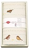 日繊商工 japanese style <ごあいさつ> ふくらすずめ てぬぐい JS-665