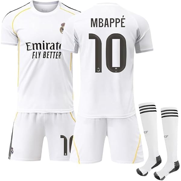  レアル・マドリードユニフォームMbappé エムバペS Amazon.co.jp: [HALASRTB] 対応レアル 2025-2026年 最新番号